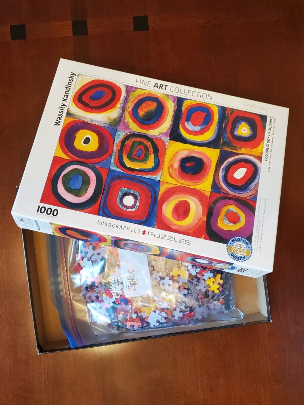 1000 Piece Eurographics Puzzle - Kandinsky (2 for $20)